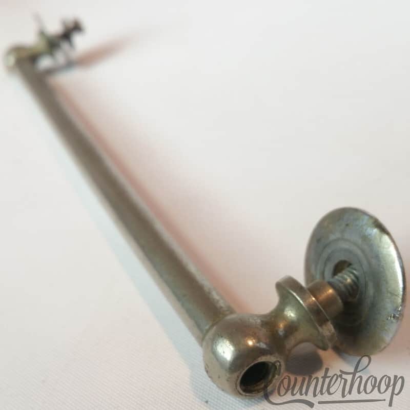 Ludwig 1x Tube Lug 6 3/4"Nickel Marching Snare Tenor Tom Drum Chicago Vintage30s image 1