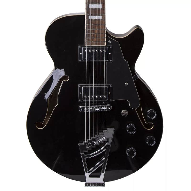 D'Angelico Premier SS Semi-Hollow Single Cutaway with Stairstep