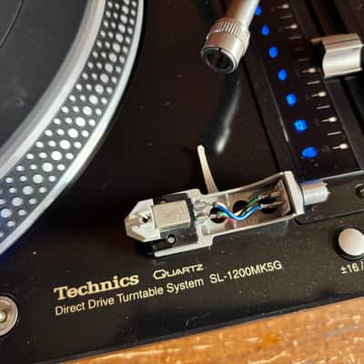 Technics SL-1200MK5G Black color Analog DJ Turntable image 5