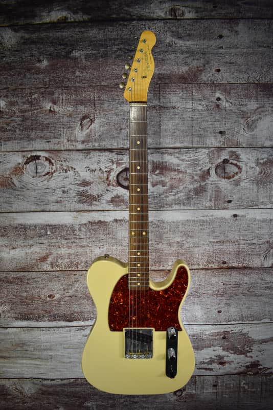 Fender Custom Shop Chris Fleming Esquire 2004 - Aged Blonde image 1