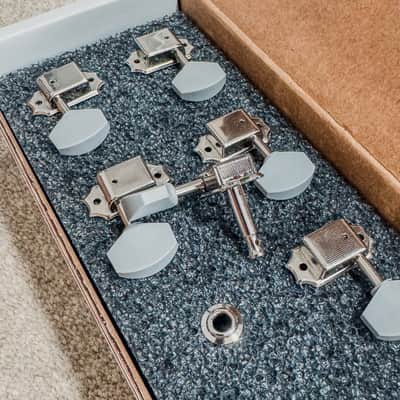 Genuine PRS SE Silver Sky OEM Tuners Set of 6 Nickel New Unused Non-Locking image 2