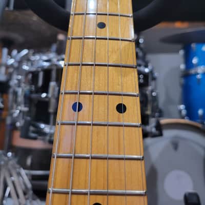 Squier JV Vintage Series '57 Stratocaster 1982 - 2-Tone Sunburst W/ Case (C013-G21) image 6
