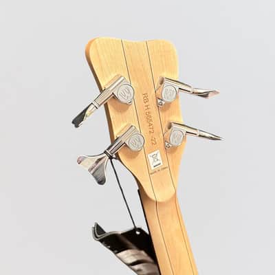 Warwick RockBass Corvette Premium 4-String Left Handed Electric Bass Guitar - Natural image 7