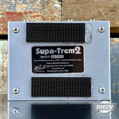 2014 Fulltone Custom Shop Supa Trem 2 - Black image 2