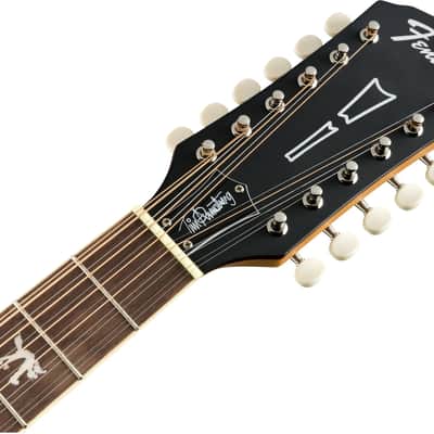 Fender Tim Armstrong Hellcat-12 - Natural Acoustic Electric Guitar image 9