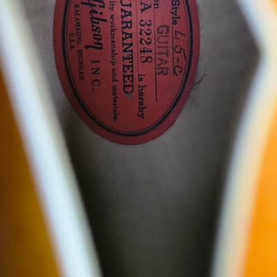 Gibson L-5 C 1959 Sunburst image 14
