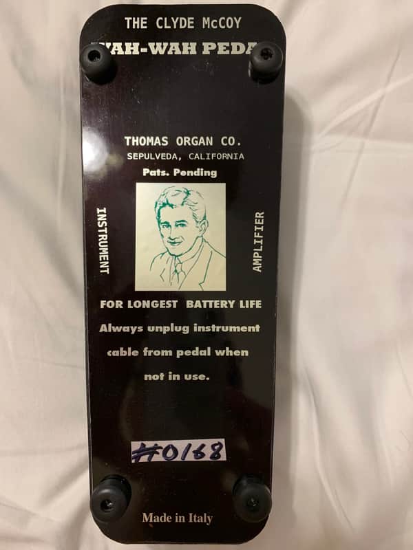 Oxbow Studios Vox Clyde McCoy (Picture) Wah Replica | Reverb