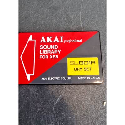 Akai SL801R - Sound Library Card - Red – Sound Library Card - Excellent image 4
