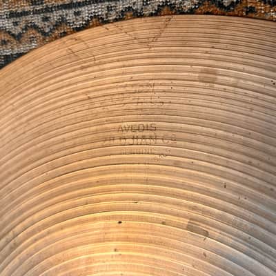 Vintage Zildjian 1960s New Beat Hihats 14” Only 814 1298 g Light SMOOTH Tone! EARLY NEW BEATS image 3