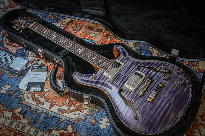 PRS USA Paul Reed Smith McCarty 594 Hollowbody II "Faded Purple + Rosewood" (2025) image 1