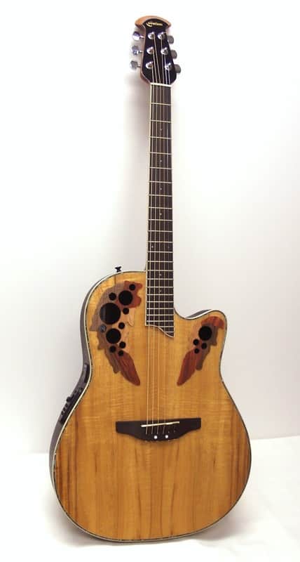 Ovation Celebrity Deluxe CC44-FKOA Acoustic-Electric Guitar - | Reverb