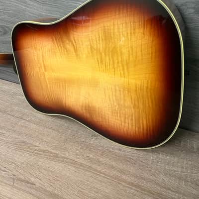 2021 Epiphone Frontier USA Frontier Burst Acoustic-Electric Guitar (Gibson Montana) FT-110 w/ Case #2710 image 16