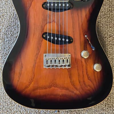 Samick Valley Arts 90s - two-tone transparent sunburst image 2
