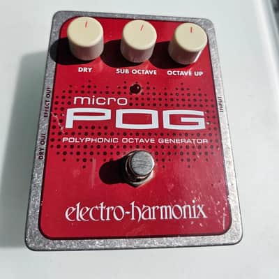 Electro-Harmonix Micro POG Polyphonic Octave Generator 2007 - Present - Red / Gray image 1