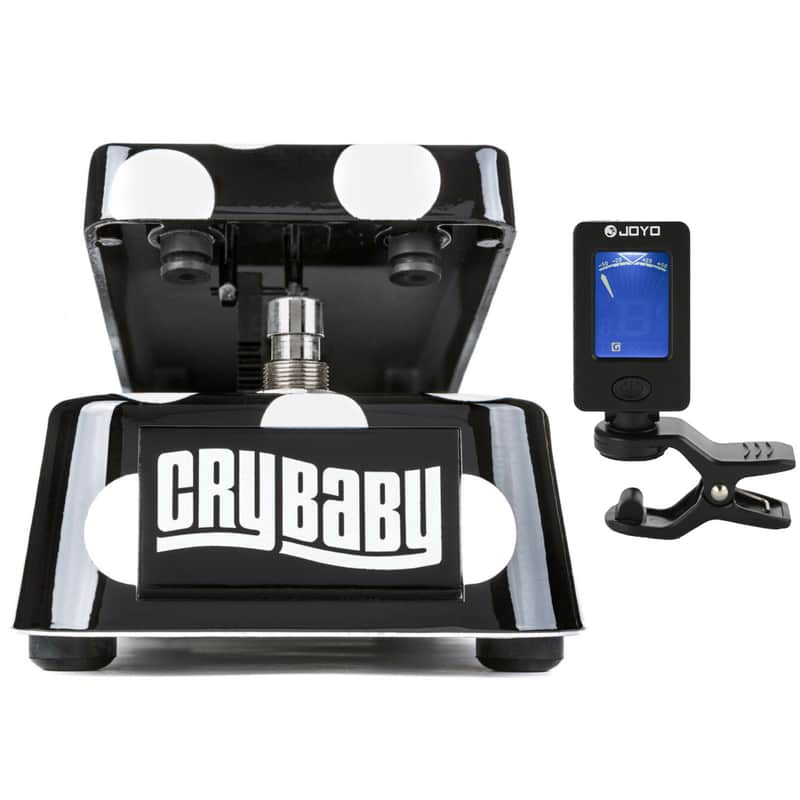 Dunlop BG95 Buddy Guy Signature Cry Baby Wah Pedal with Clip-On Chromatic Tuner image 1
