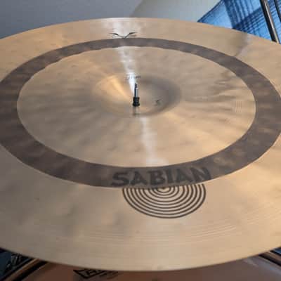 24" Sabian Vault HHX 3114 Grams Ride Based on the 20" Legacy with Raw Band Below Crash It! Clean Bell 🔔 Prototype 2010s - Natural Traditional image 12