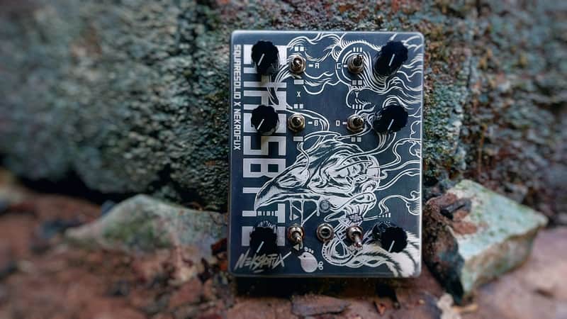 Squaresolid - Instrumentasia Chaosbyte 1.3 - Dark Nebula 2023 - Laser Engraving image 1