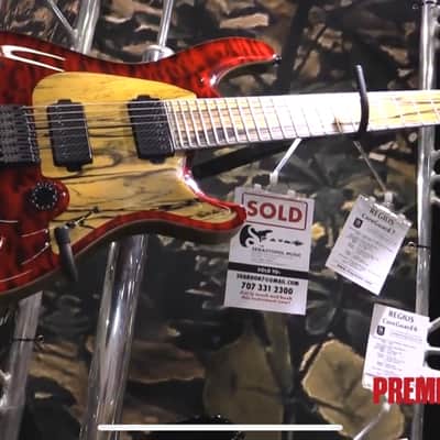 Mayones Masterbuild MBC Core Guard 7 String 2018 Gloss Top Matte everything else image 11