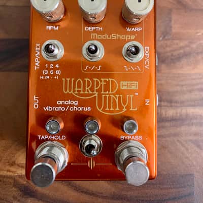 Chase Bliss Audio Warped Vinyl HiFi 2017 - 2018 - Orange image 1