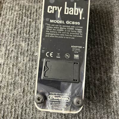 Dunlop GCB95 Cry Baby Standard Wah 1982 - Present - Black image 3