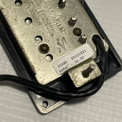 2012 Model USA Seymour Duncan Distortion SH6B Black Bridge Humbucker Guitar Pickup 16.39k image 5