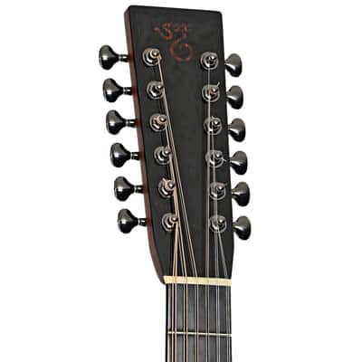 Santa Cruz 00 12-String Acoustic-Electric Guitar (2008) image 8