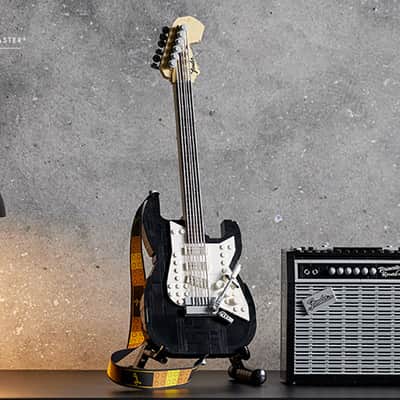 Fender Legos Stratocaster Electric Guitar in Red or Black image 4