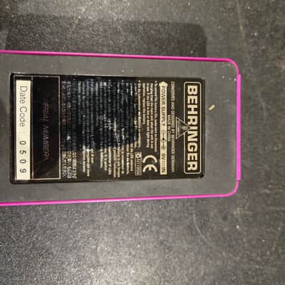 Behringer DM100 Distortion Modeler 2010s - Pink image 2