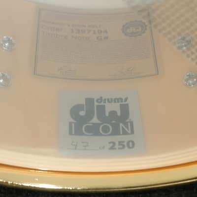 DEMO DW Icon Sheila E Limited Snare Drum 13X5.5in image 4