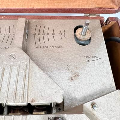 Vintage Silvertone Tube Reel-to-Reel Tape Recorder 3075 image 8
