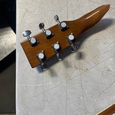 Rogue Classic spider resonator guitar, round neck, u fix it headstock broke off image 8