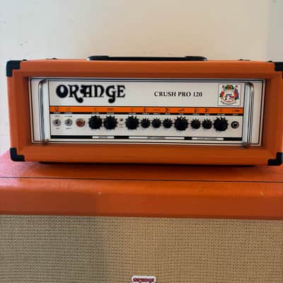 Orange Crush Pro 120W Head with Pro 240W 4x12 Cab 2020 - Orange image 4