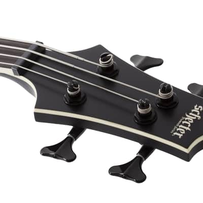 Schecter SLS Elite-4 Evil Twin Satin Black image 12
