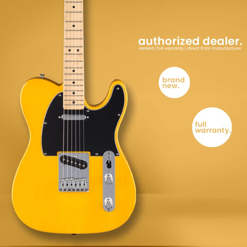 Fender | Standard Telecaster Electric Guitar | Butterscotch Blonde image 1