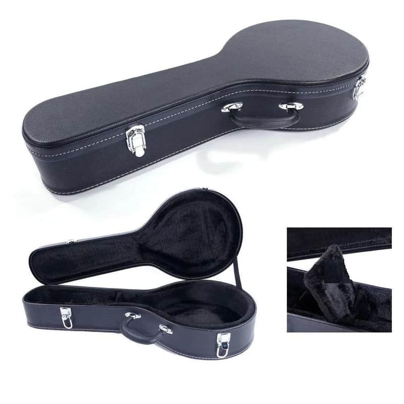 Hard shell Carry Case Artificial Leather for Mandolin image 1