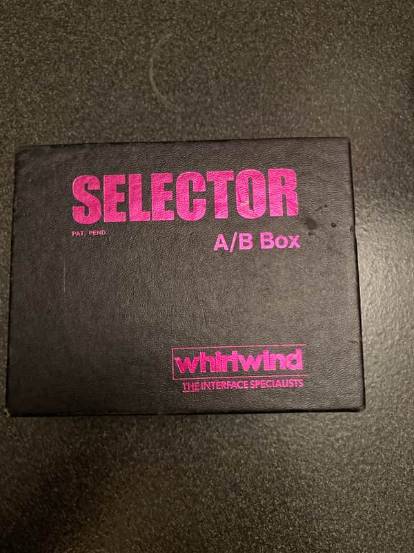 Whirlwind Selector A/B Box 2010s - Black image 1