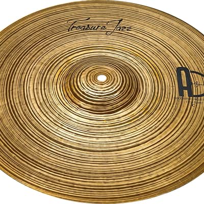Agean Cymbals 19" Treasure Jazz Medium Thin Crash image 2