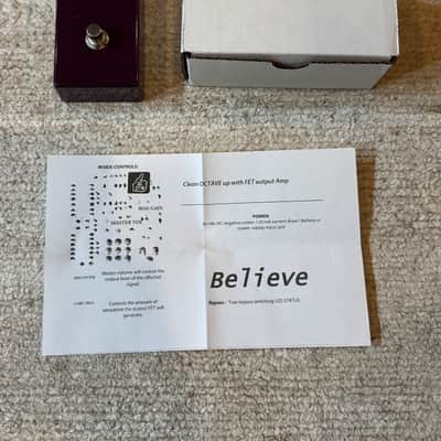 Lovepedal Believe 2014 - 2020 - more like red, not pink image 3