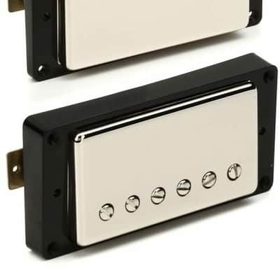 Seymour Duncan SH-55 Seth Lover Bridge & Neck Guitar Pickup Set - Nickel FREE BEV OPENER KEY RING image 2