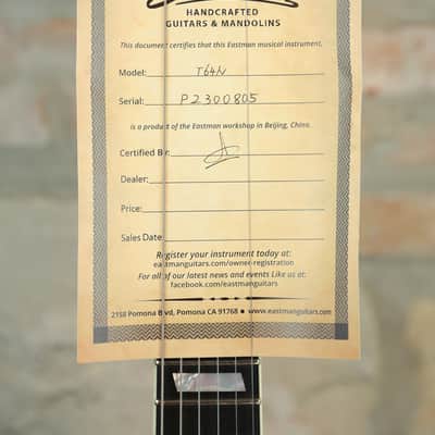 EASTMAN T64/v-T CL Antique Varnish Trapeze - 2023 - Classic image 24