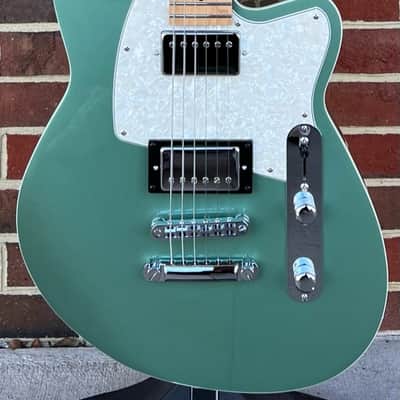 Reverend Charger HB, Metallic Alpine, Korina Body, Roasted Maple Neck, Locking Tuners image 2