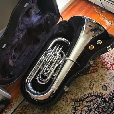 Besson Sovereign BE-981 Compensating EEb Tuba w/hard & soft cases image 1