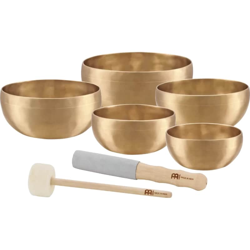 Meinl SB-U-2950 Sonic Energy Universal Series Singing Bowl Set - 400/500/600/700/750 image 1