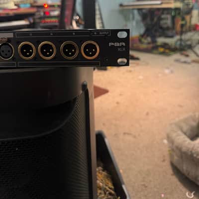 Black Lion Audio PBR XLR 16 16-Point XLR Patchbay 2022 - Present - Black image 3