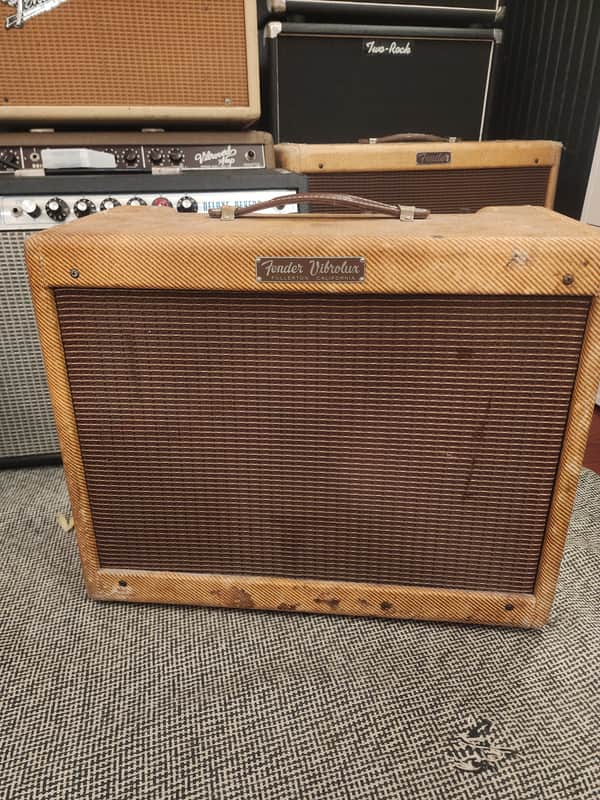 Fender Vibrolux 5F11 Narrow Panel 10-Watt 1x10" Guitar Combo 1958 - Tweed image 1