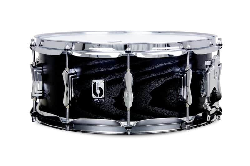 British Drum Co. RAV-14-6-SN Raven Series Snare Drum. 6" x 14" image 1