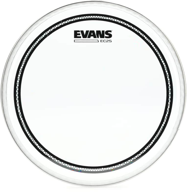 Evans EC2S Clear Drumhead - 8 inch (5-pack) Bundle image 1