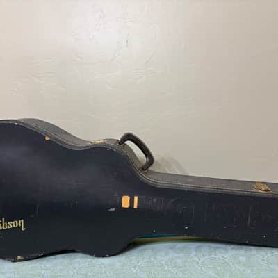 Vintage 1955 Gibson J-45 w scalloped bracing and vintage Gibson case image 13