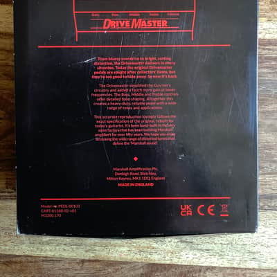 Marshall DriveMaster Reissue 2023 - Present - Black image 4