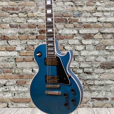 2022 Gibson Custom Shop Les Paul Custom - Pelham Blue Gloss - 70th Anniversary - Special Order Batch (5 Units) image 2